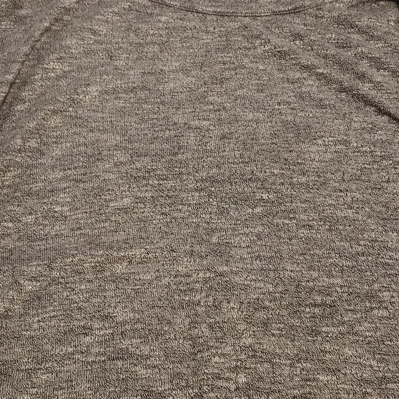 George Heathered Gray Rouched Sides Maternity Top - Picture 7 of 13